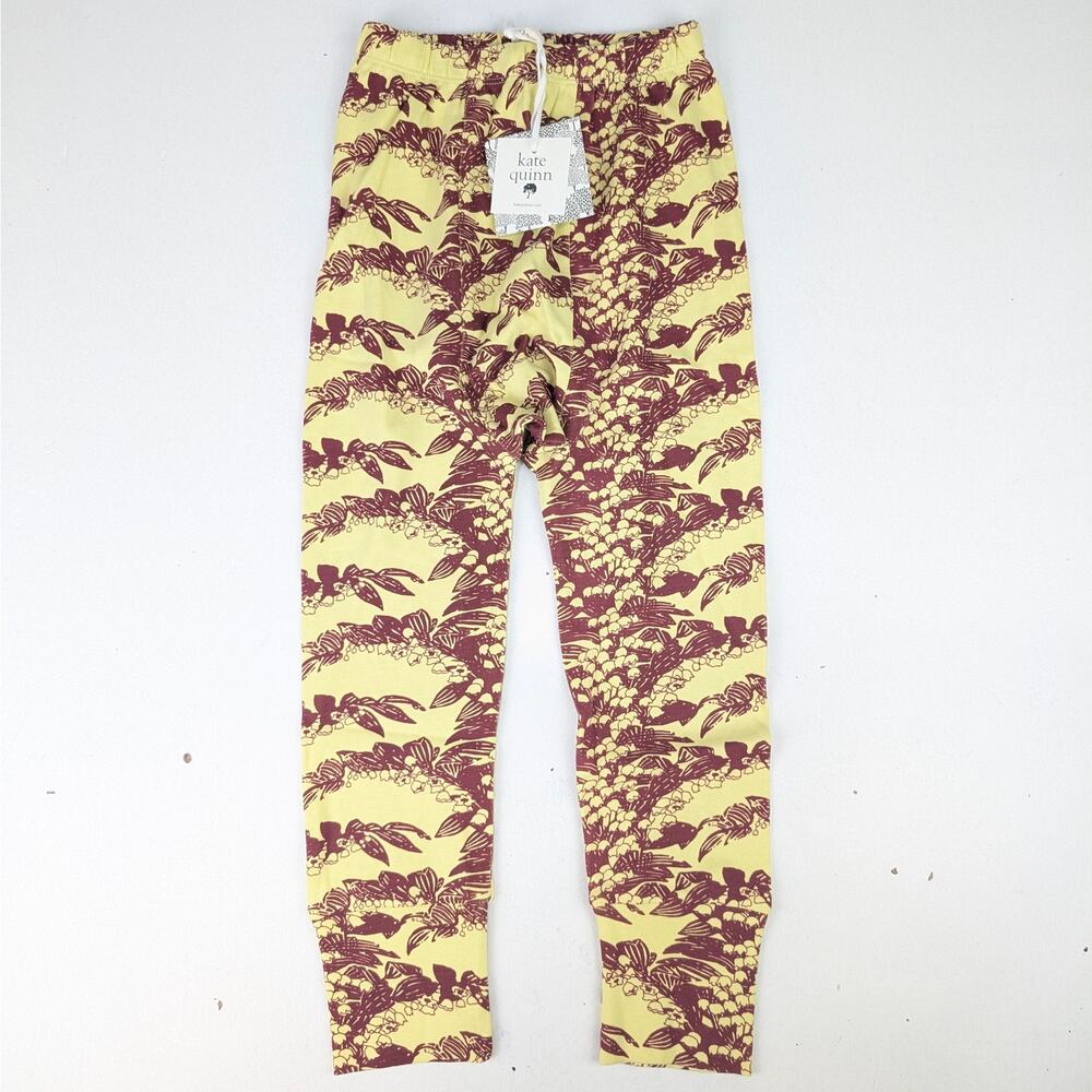 Kate Quinn Youth 5Y Classic Panda Pant - Pomegranate Lily